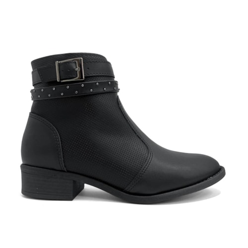 Detalhe - Bota Modare Cano Curto 7057.233 Berlim Preto