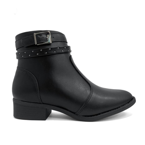 Detalhe - Bota Modare Cano Curto 7057.233 Genebra Preto