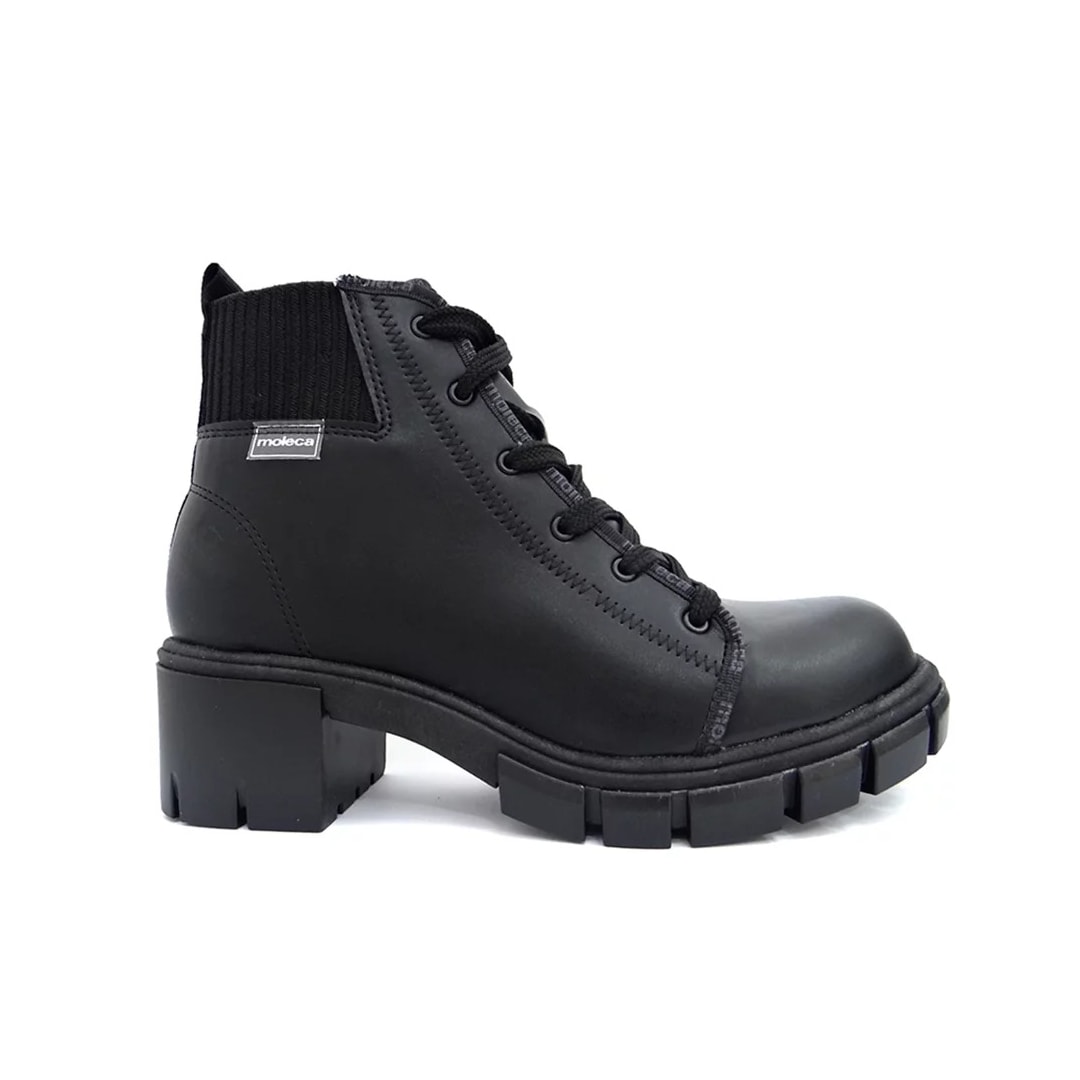 Bota Moleca Coturno 5338.103 Preto Bota Moleca Coturno 5338.103 Preto
