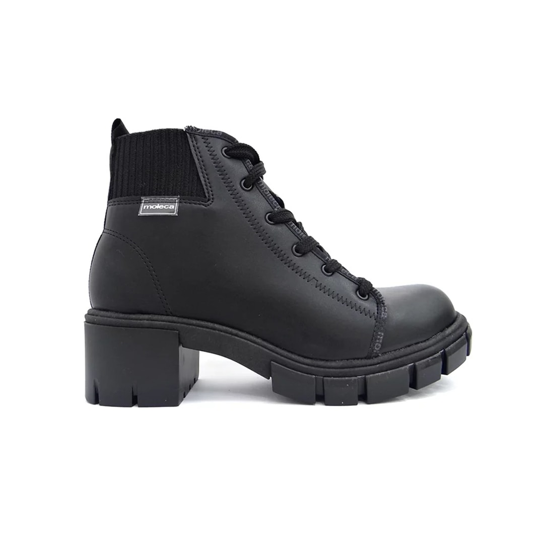 Bota Moleca Coturno 5338.103 Preto