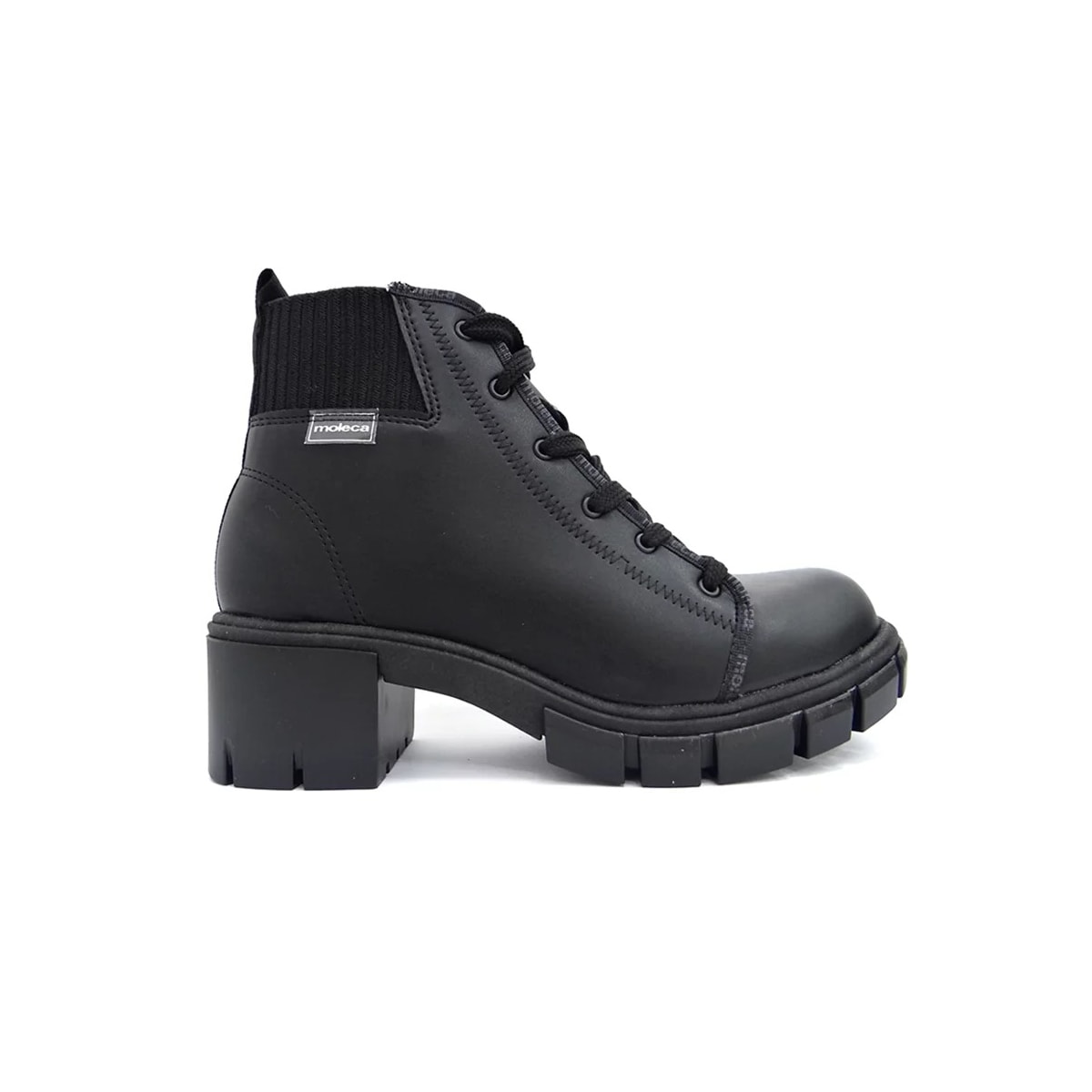 Bota Moleca Coturno 5338.103 Preto Bota Moleca Coturno 5338.103 Preto