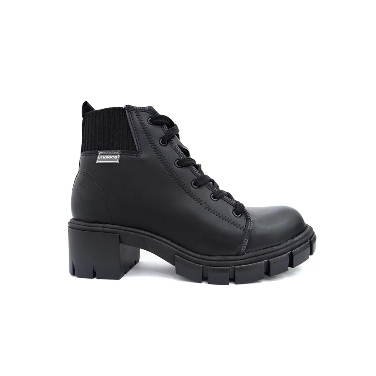 Bota Moleca Coturno 5338.103 Preto Bota Moleca Coturno 5338.103 Preto