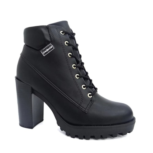 Bota Moleca Coturno Salto Alto 5325.119 Preto