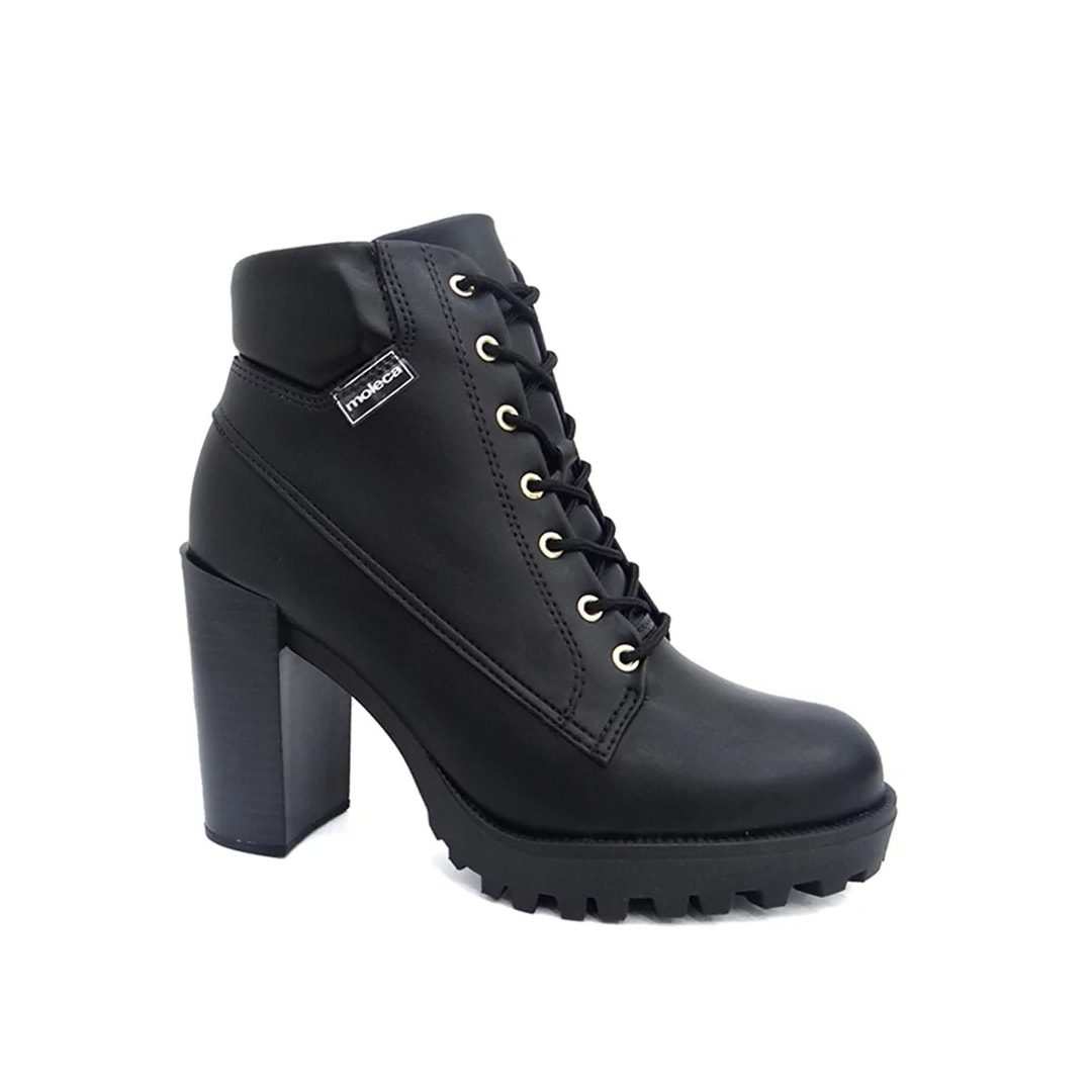 Bota Moleca Coturno Salto Alto 5325.119 Preto