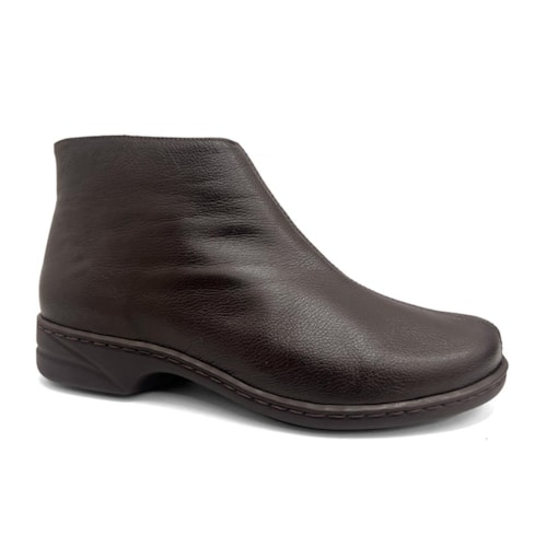 Bota Opananken De Couro Anatômica Feminina 62919 Cafe