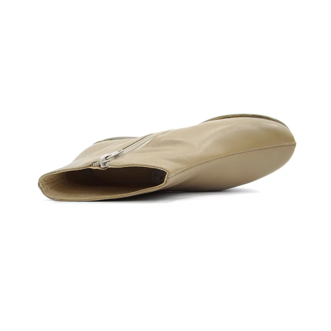 Bota Opananken De Couro Anatômica Feminina 62919 Caqui