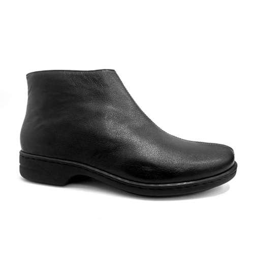 Bota Opananken De Couro Anatômica Feminina 62919 Preto