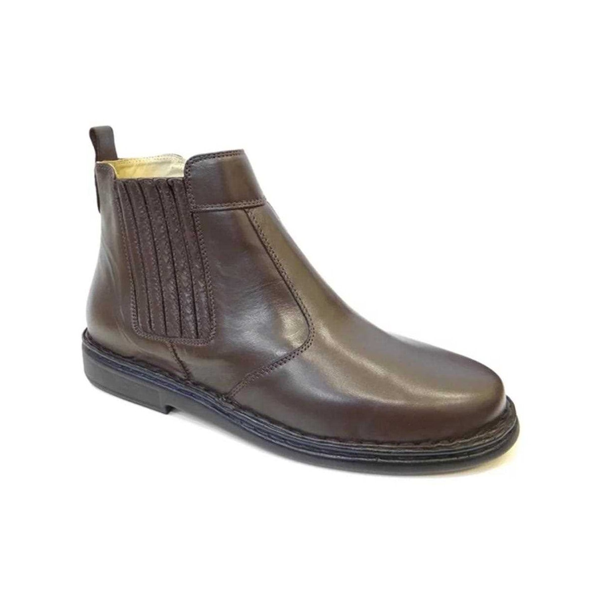 Bota Opananken de Couro Anatômica Masculina 18401 Cafe Bota Opananken de Couro Anatômica Masculina 18401 Cafe