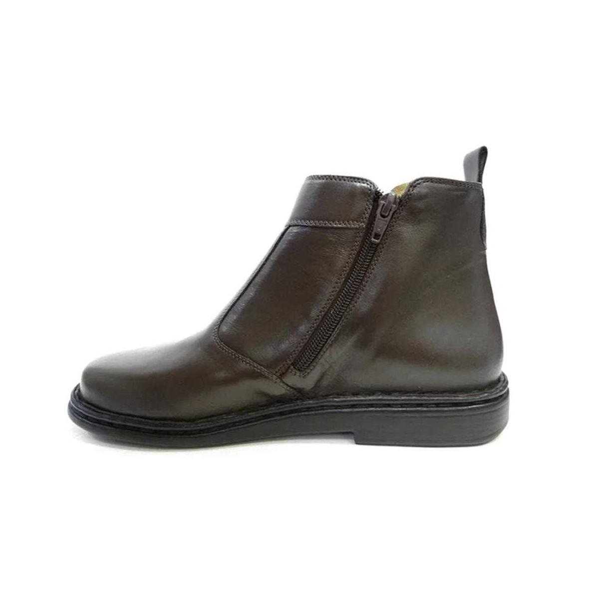 Bota Opananken de Couro Anatômica Masculina 18401 Cafe Bota Opananken de Couro Anatômica Masculina 18401 Cafe