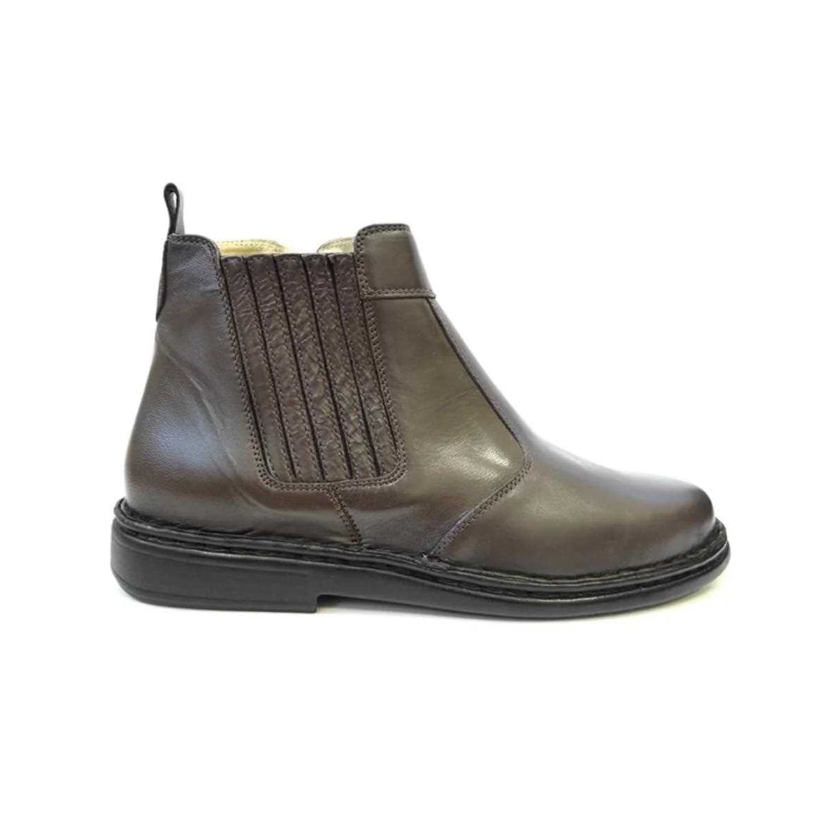 Bota Opananken de Couro Anatômica Masculina 18401 Cafe Bota Opananken de Couro Anatômica Masculina 18401 Cafe