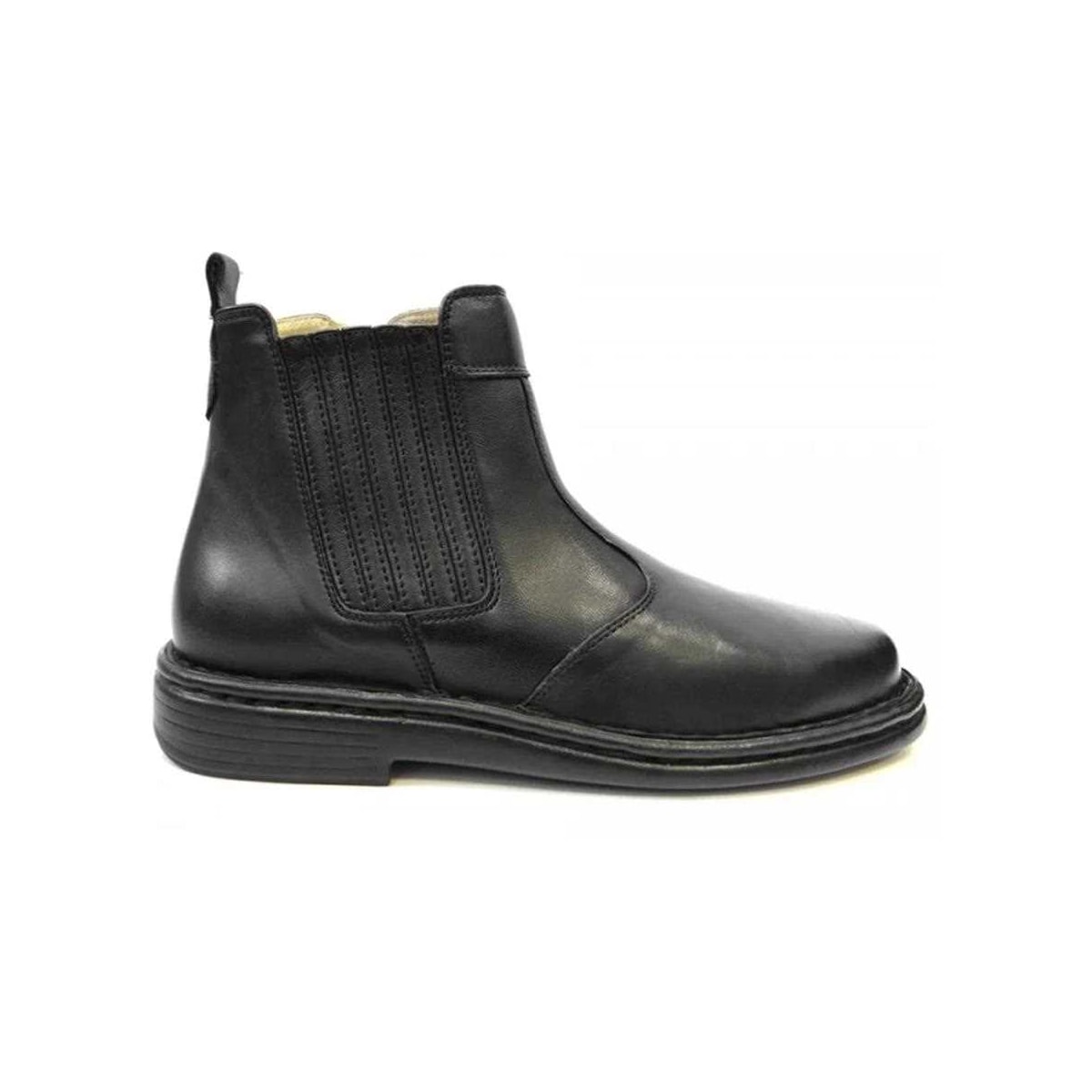 Bota Opananken de Couro Anatômica Masculina 18401 Preto Bota Opananken de Couro Anatômica Masculina 18401 Preto