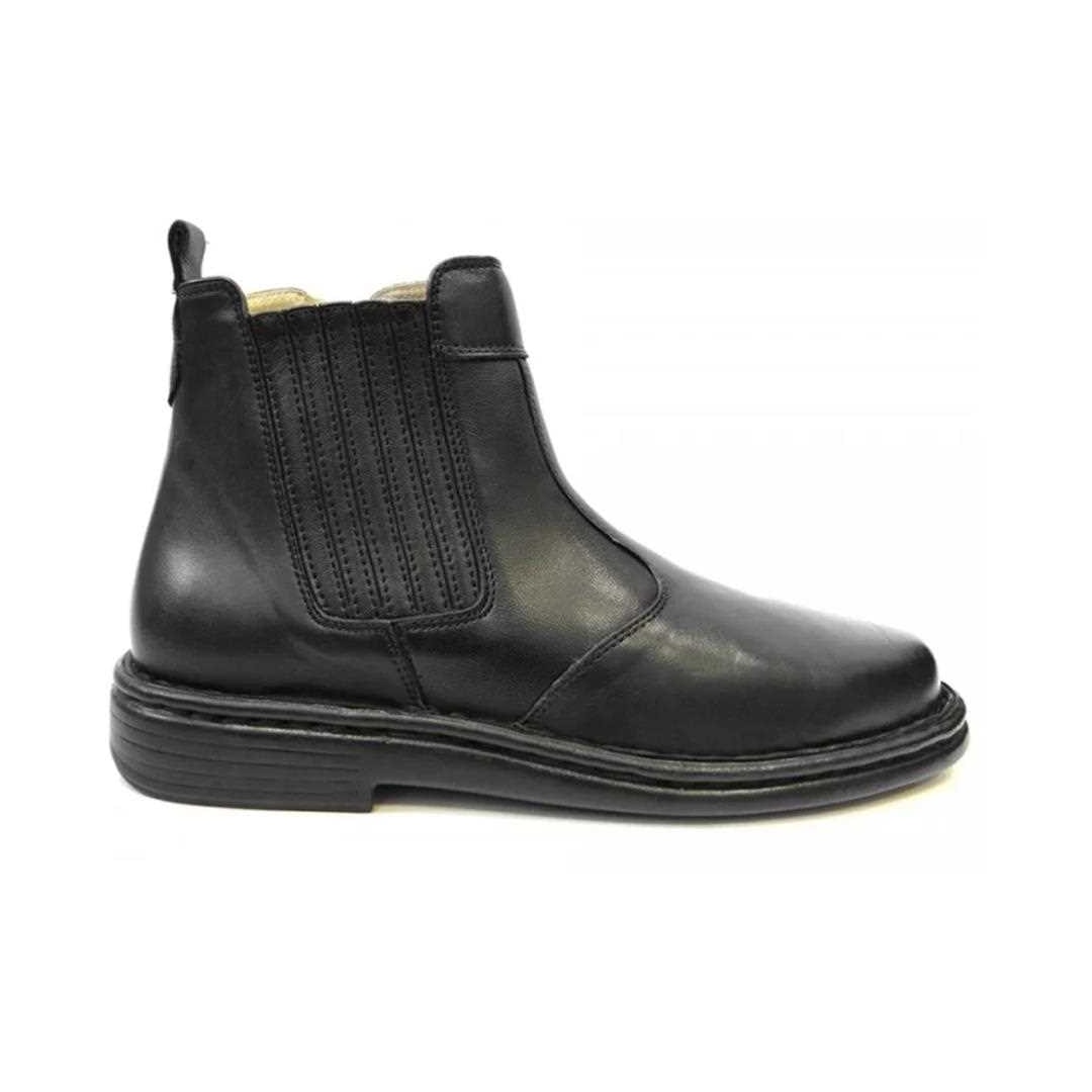 Bota Opananken de Couro Anatômica Masculina 18401 Preto Bota Opananken de Couro Anatômica Masculina 18401 Preto