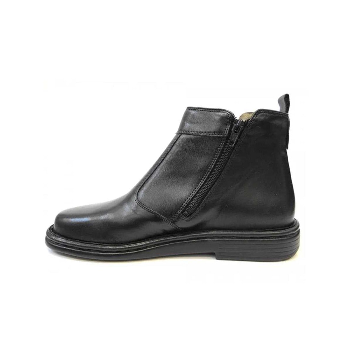Bota Opananken de Couro Anatômica Masculina 18401 Preto Bota Opananken de Couro Anatômica Masculina 18401 Preto