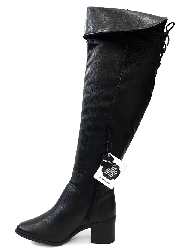 Bota feminina over the knee 2024 bottero 284404