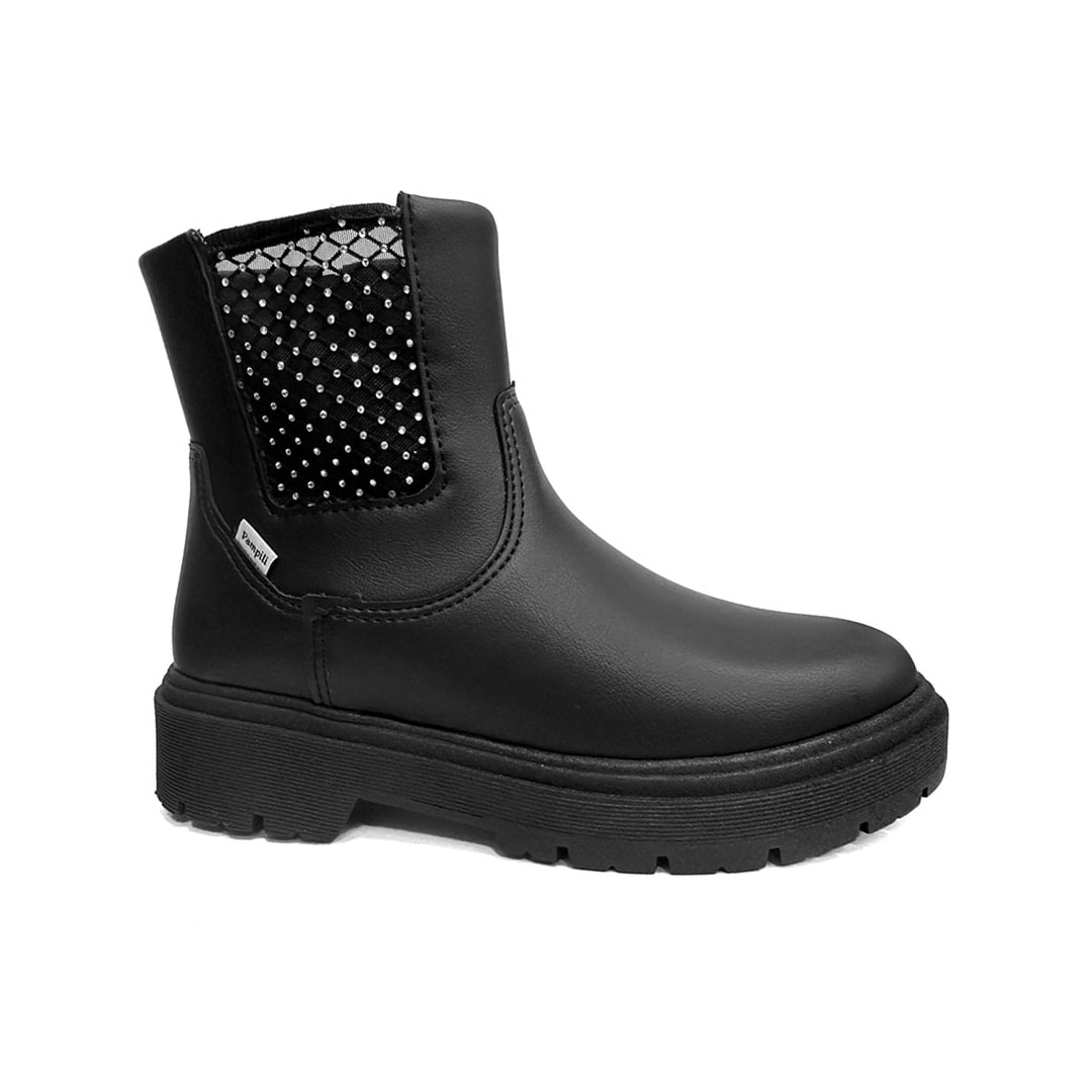Bota Pampili Infantil Cano Baixo 681030 Preto Bota Pampili Infantil Cano Baixo 681030 Preto