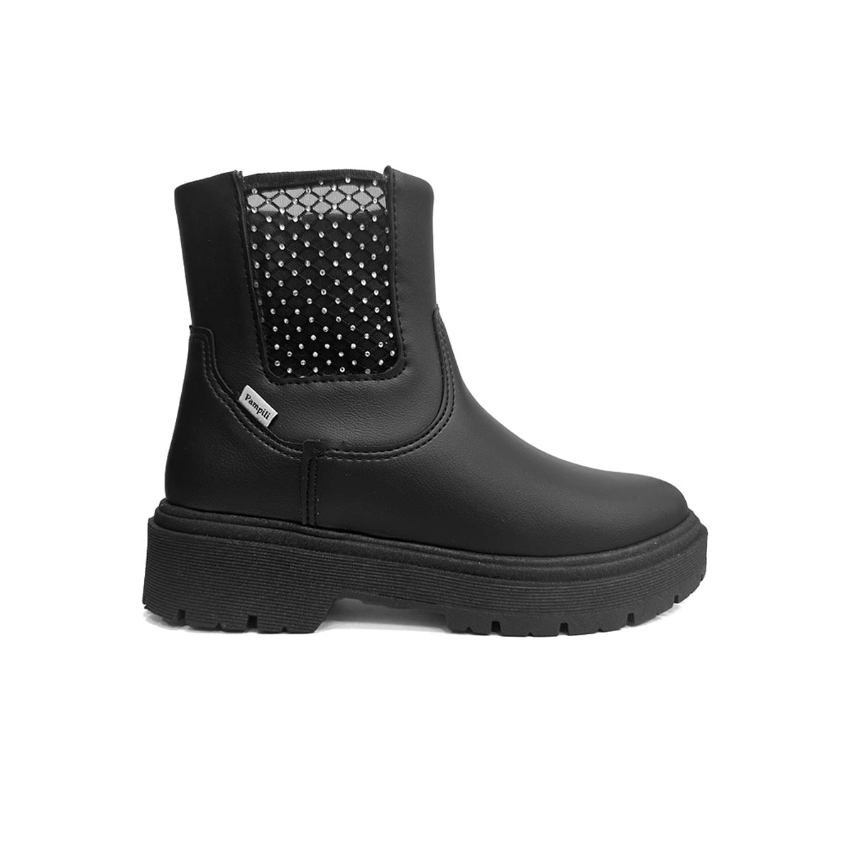 Bota Pampili Infantil Cano Baixo 681030 Preto Bota Pampili Infantil Cano Baixo 681030 Preto
