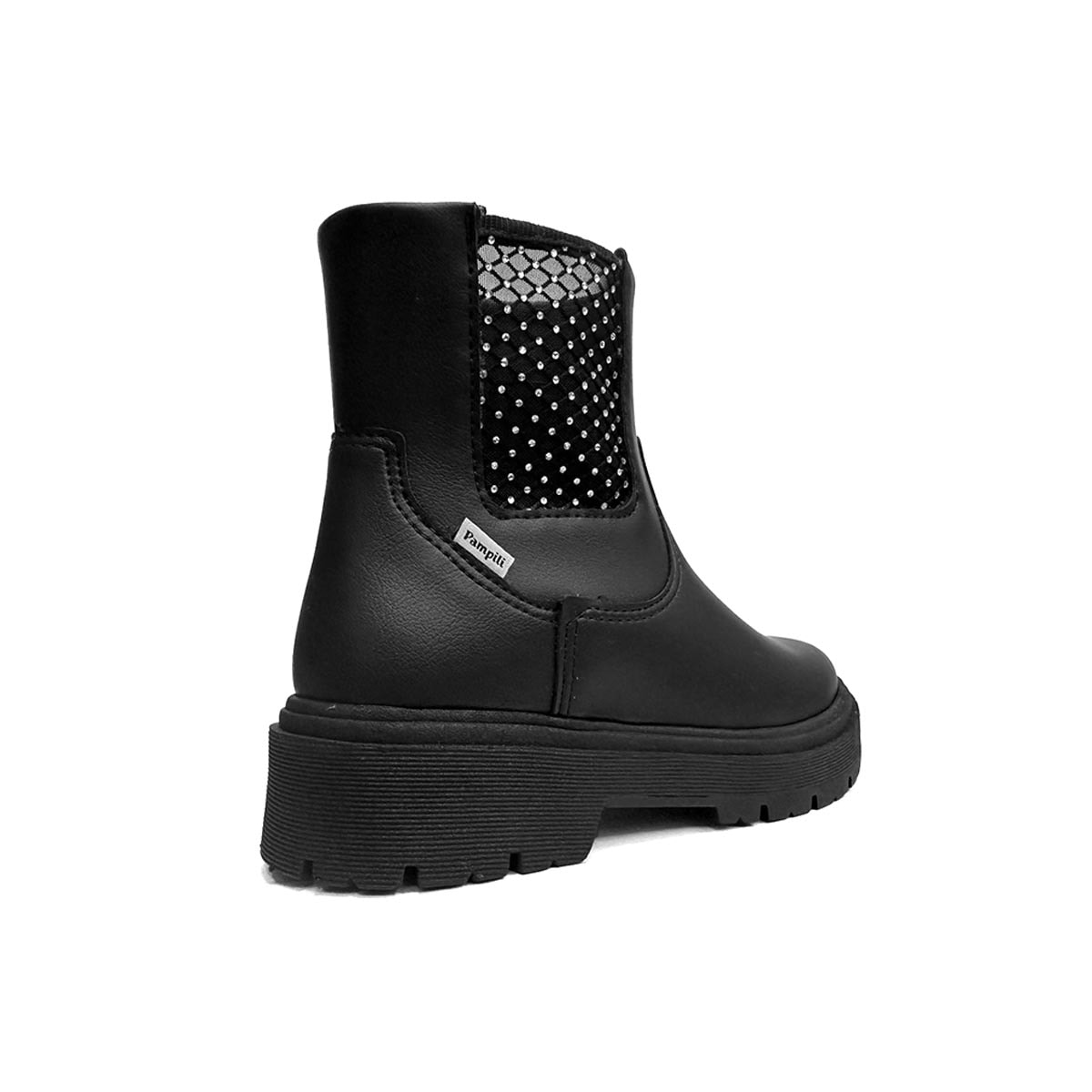 Bota Pampili Infantil Cano Baixo 681030 Preto Bota Pampili Infantil Cano Baixo 681030 Preto