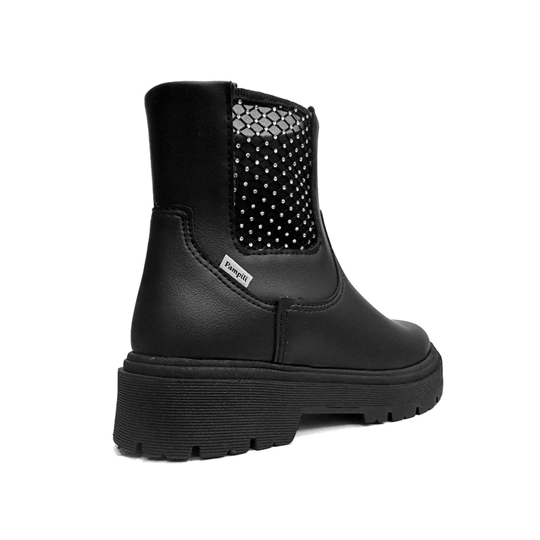 Bota Pampili Infantil Cano Baixo 681030 Preto Bota Pampili Infantil Cano Baixo 681030 Preto