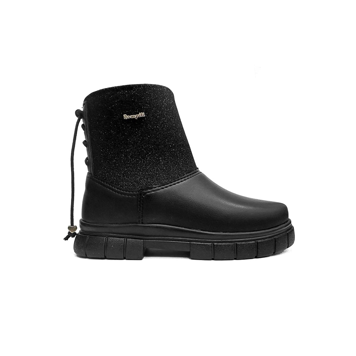 Bota Pampili Infantil Cano Baixo 711022 Preto Bota Pampili Infantil Cano Baixo 711022 Preto