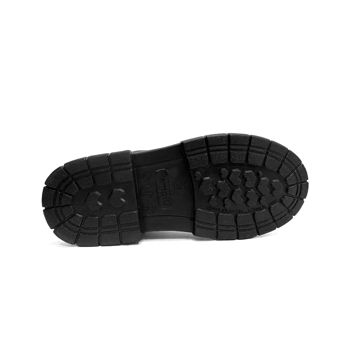 Bota Pampili Infantil Cano Baixo 711022 Preto Bota Pampili Infantil Cano Baixo 711022 Preto