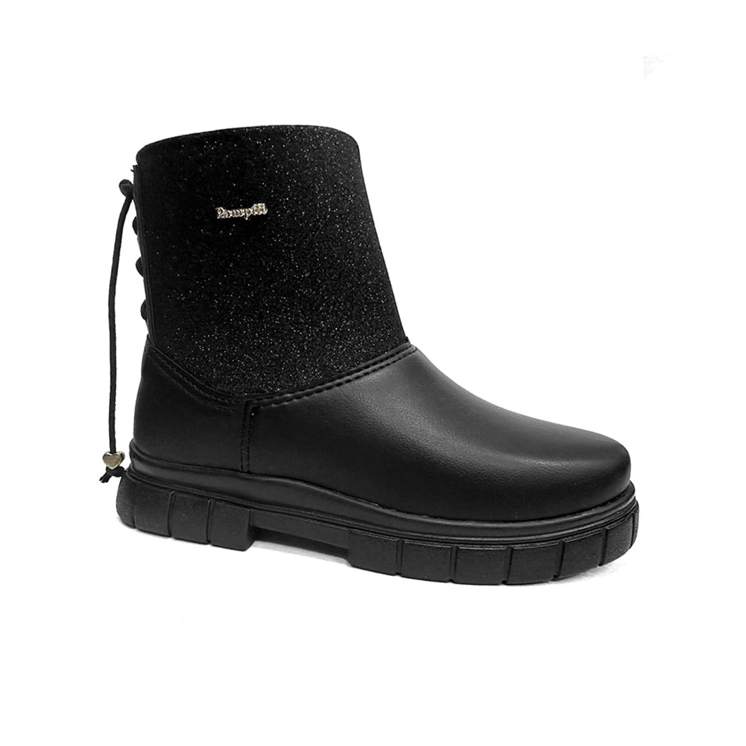 Bota Pampili Infantil Cano Baixo 711022 Preto Bota Pampili Infantil Cano Baixo 711022 Preto