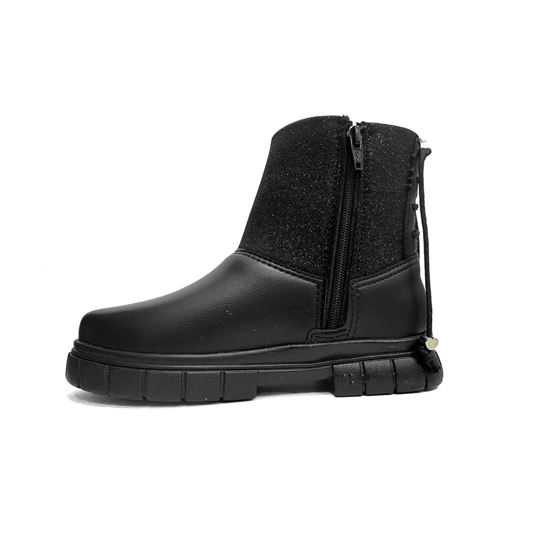 Bota Pampili Infantil Cano Baixo 711022 Preto