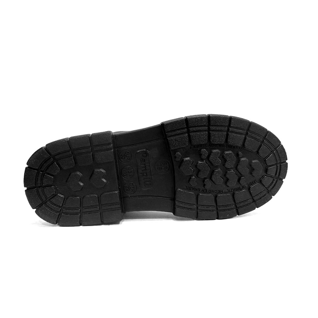 Bota Pampili Infantil Cano Baixo 711022 Preto