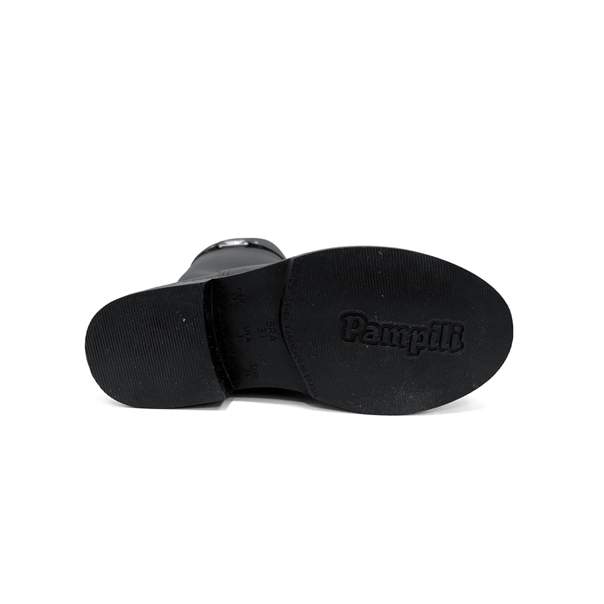 Bota Pampili Safira Kids Menina 279.129 Preto