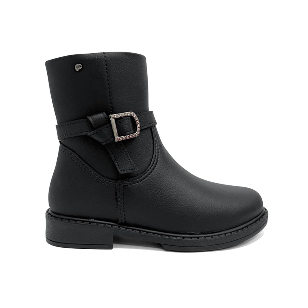 Bota Pampili Safira Kids Menina 279.131 Preto Bota Pampili Safira Kids Menina 279.131 Preto