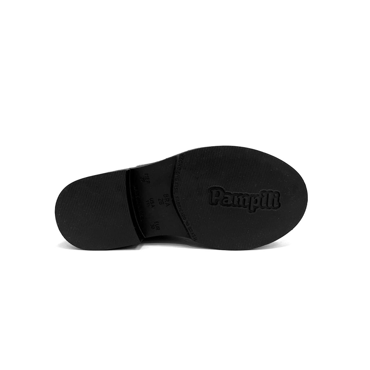 Bota Pampili Safira Kids Menina 279.132 Marrom Mousse