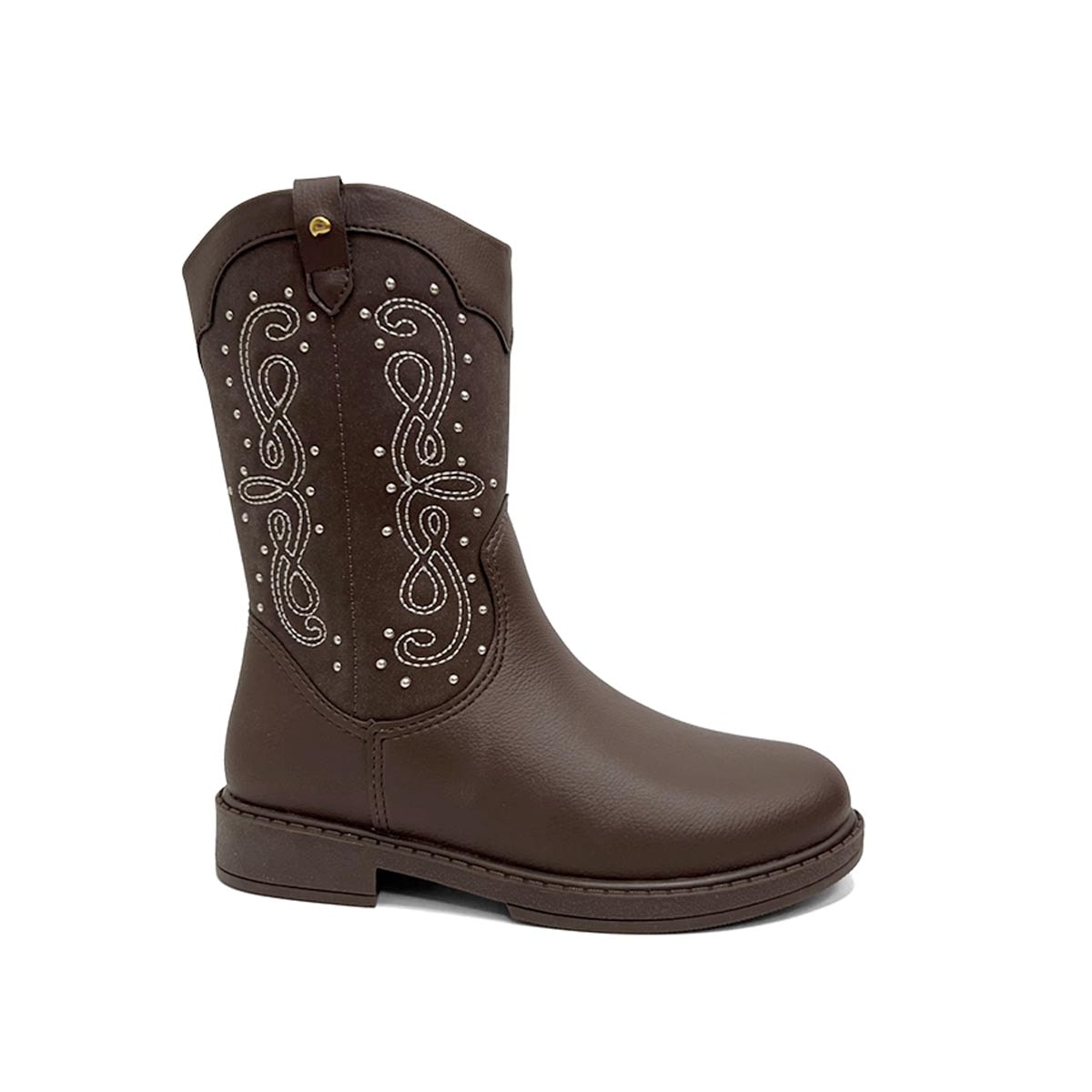 Bota Pampili Safira Kids Menina 279.135 Marrom Bota Pampili Safira Kids Menina 279.135 Marrom