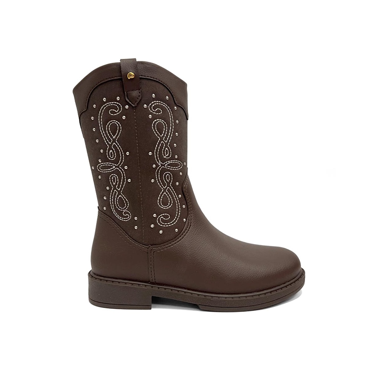 Bota Pampili Safira Kids Menina 279.135 Marrom Bota Pampili Safira Kids Menina 279.135 Marrom
