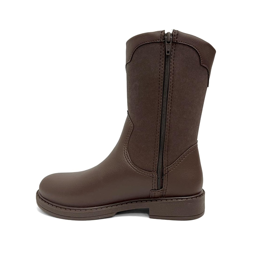 Bota Pampili Safira Kids Menina 279.135 Marrom Bota Pampili Safira Kids Menina 279.135 Marrom