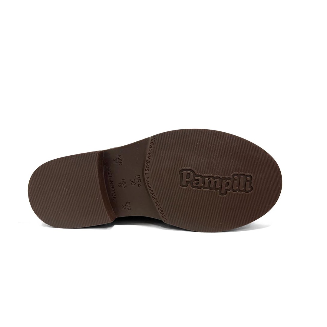 Bota Pampili Safira Kids Menina 279.135 Marrom Bota Pampili Safira Kids Menina 279.135 Marrom