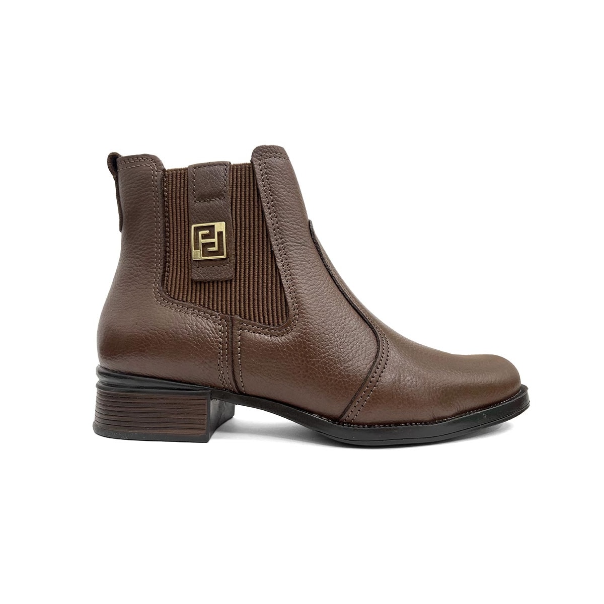 Bota Pegada Cano Curto De Couro 282003 Toffe Bota Pegada Cano Curto De Couro 282003 Toffe