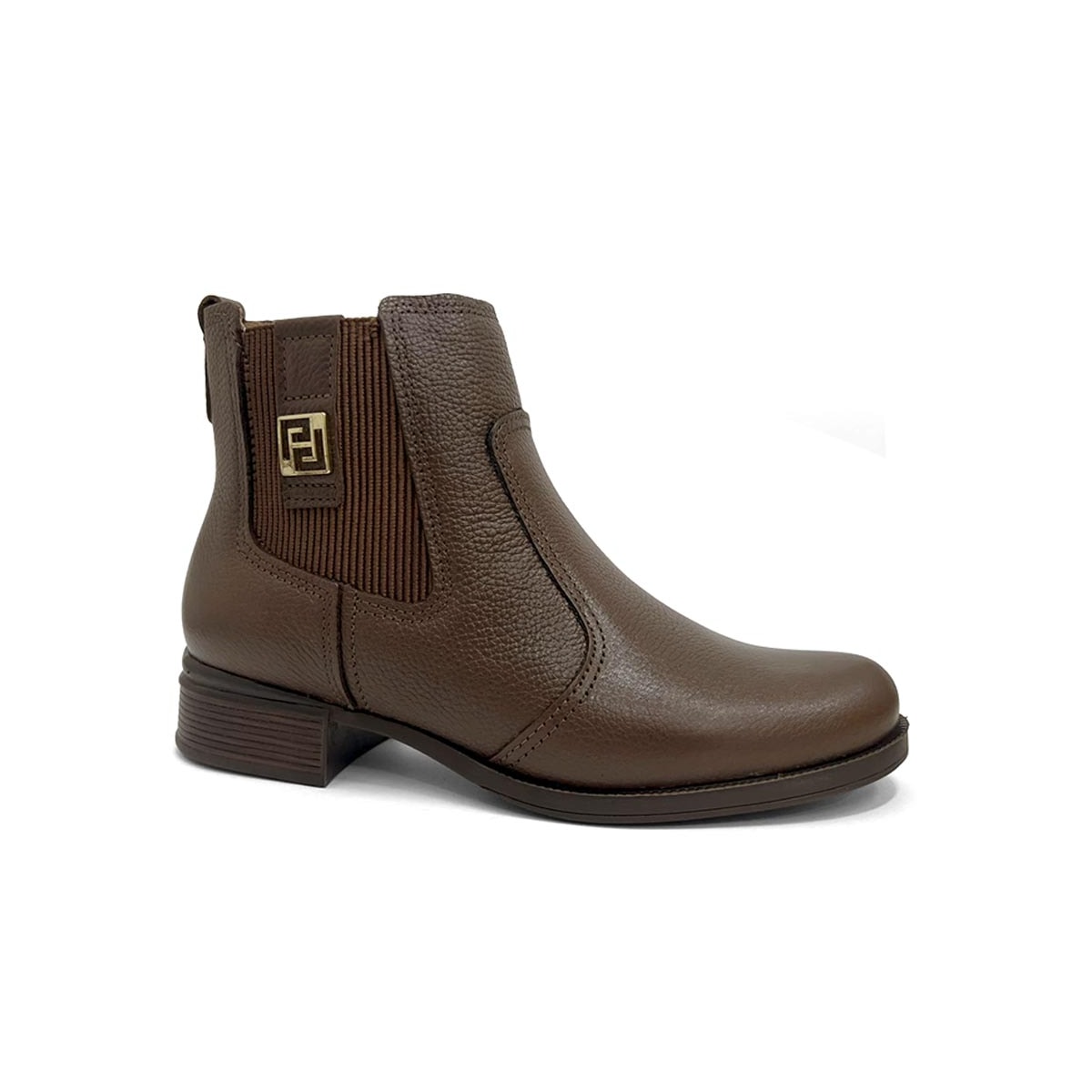 Bota Pegada Cano Curto De Couro 282003 Toffe Bota Pegada Cano Curto De Couro 282003 Toffe
