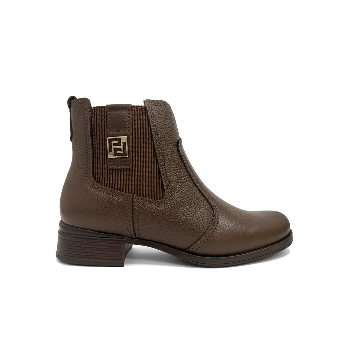Bota Pegada Cano Curto De Couro 282003 Toffe Bota Pegada Cano Curto De Couro 282003 Toffe