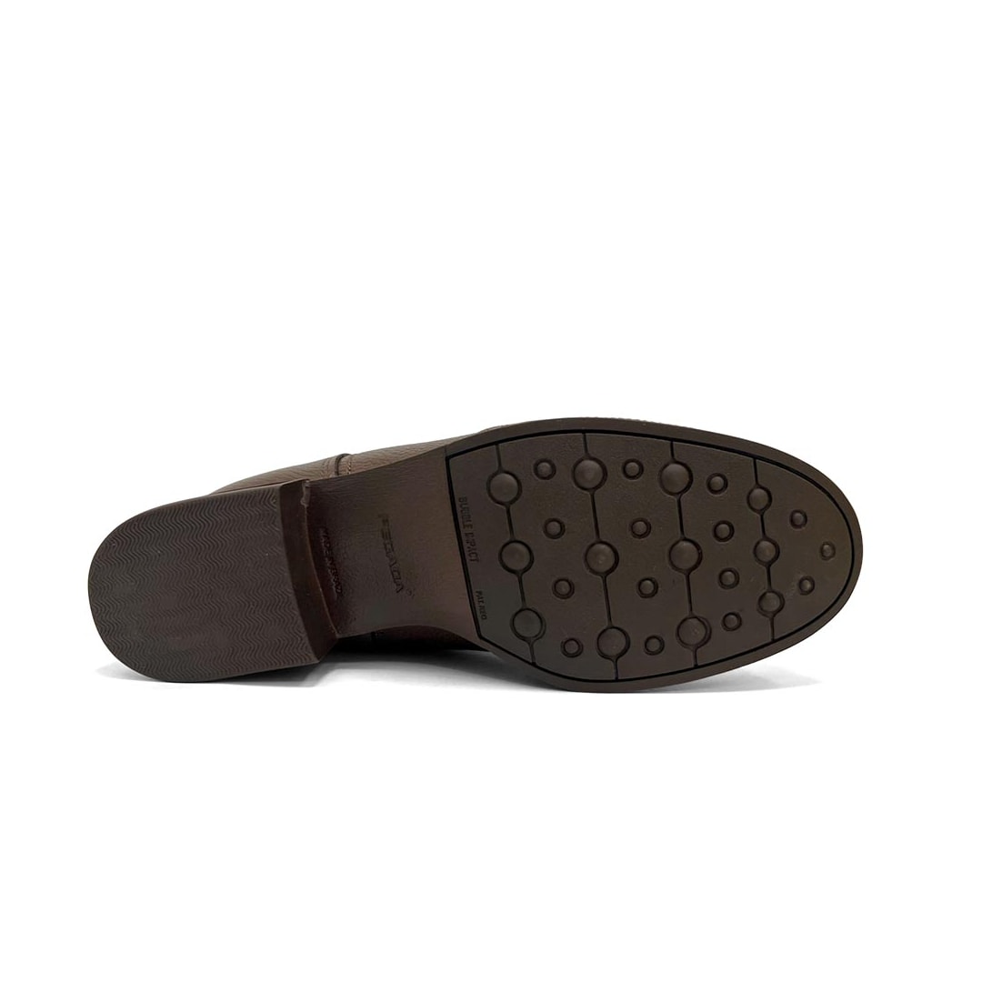 Bota Pegada Cano Curto De Couro 282003 Toffe