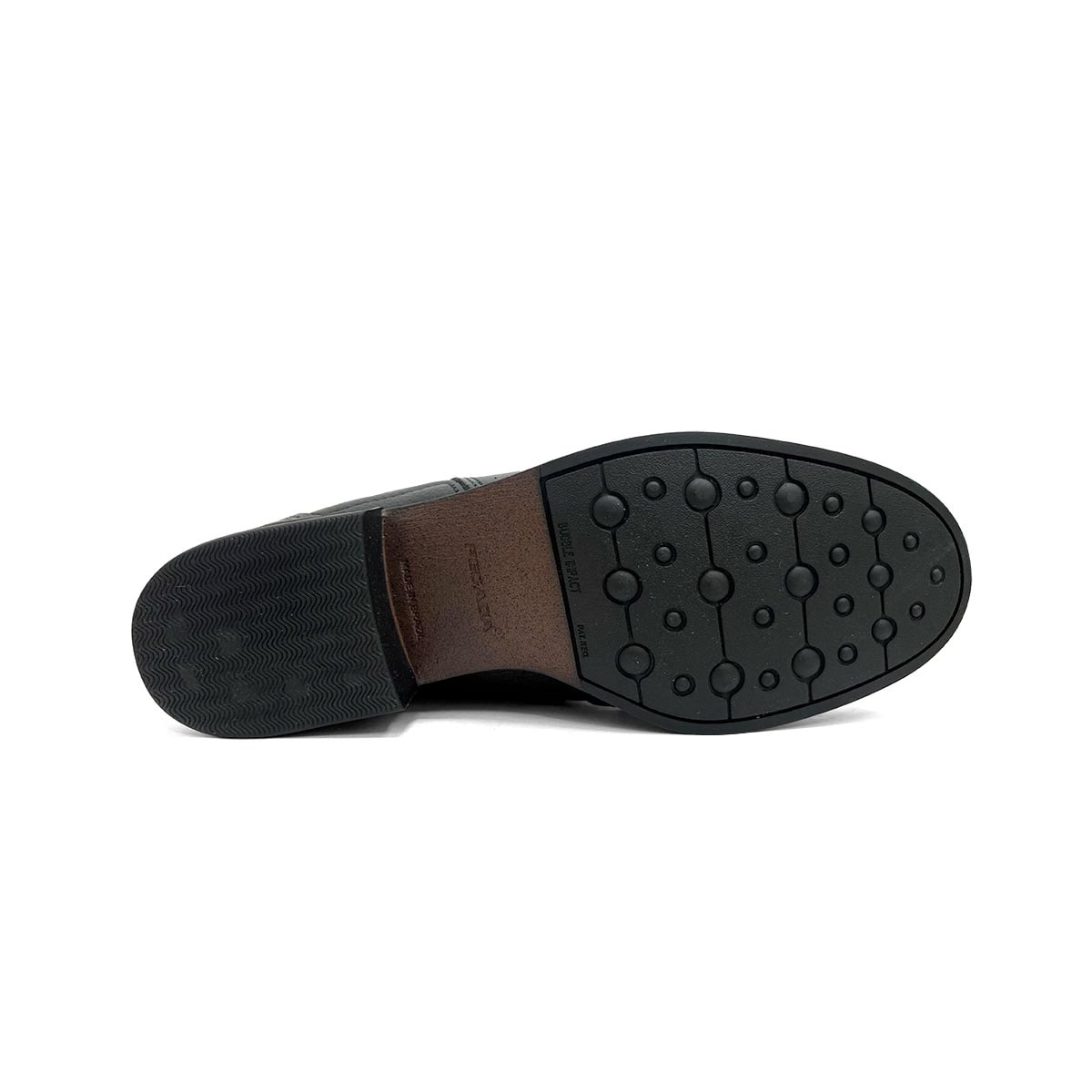 Bota Pegada Cano Curto De Couro 282008 Preto Bota Pegada Cano Curto De Couro 282008 Preto