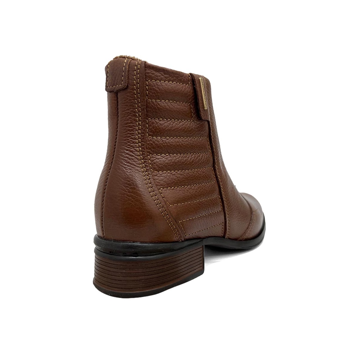 Bota Pegada Cano Curto De Couro 282008 Terracota Bota Pegada Cano Curto De Couro 282008 Terracota