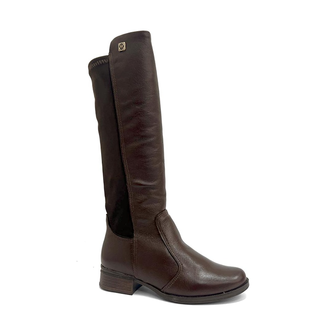 Bota Pegada Cano Longo Couro 282063 Pinhao