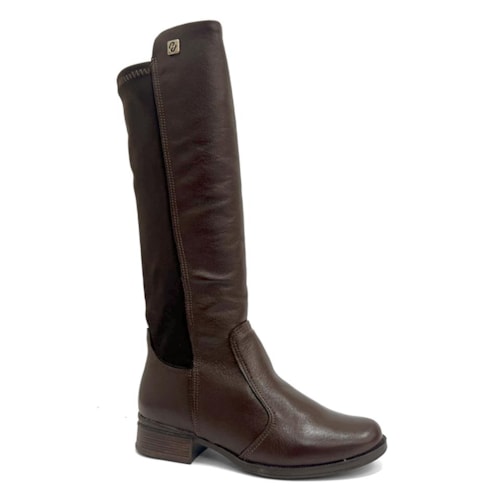 Bota Pegada Cano Longo Couro 282063 Pinhao
