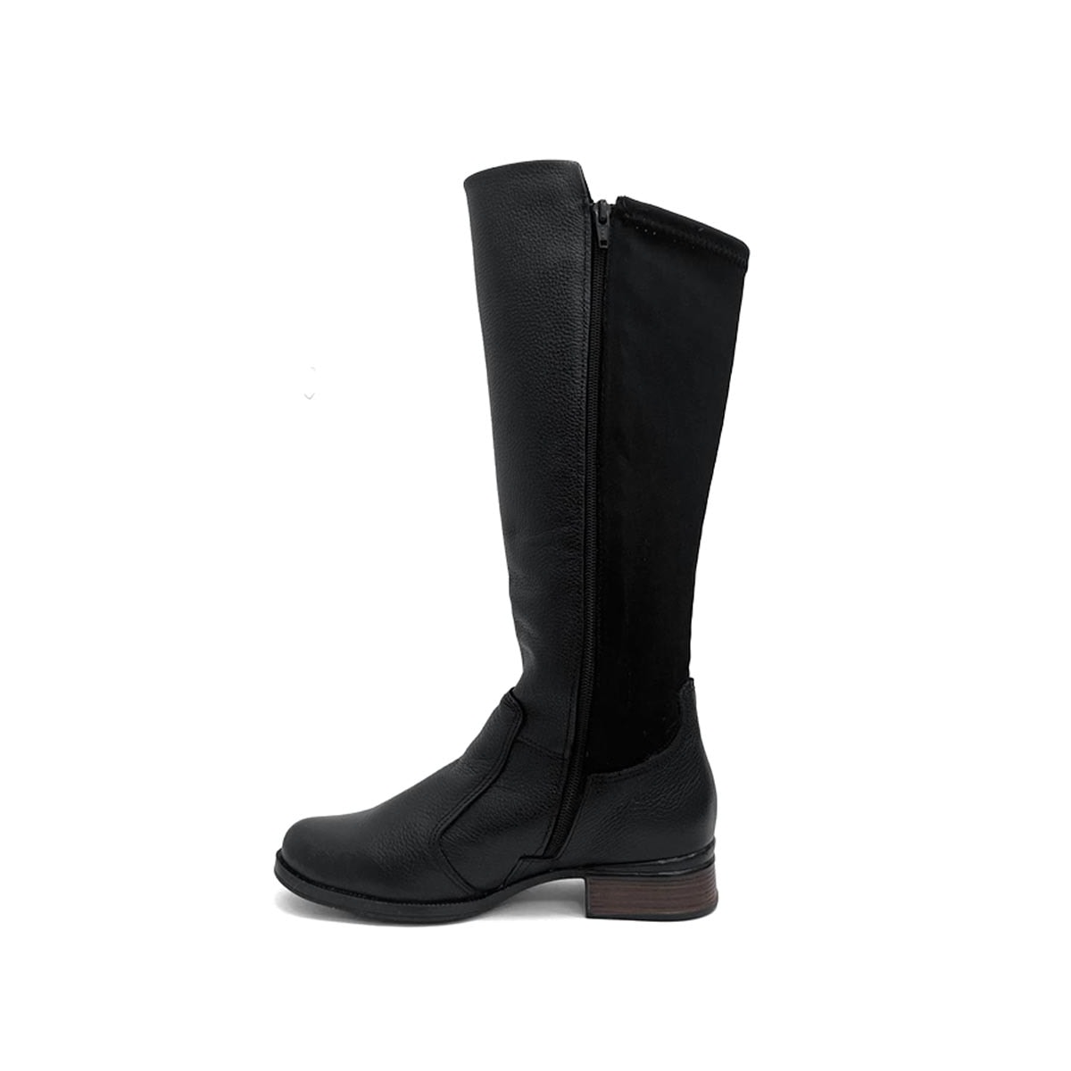 Bota Pegada Cano Longo Couro 282063 Preto Bota Pegada Cano Longo Couro 282063 Preto