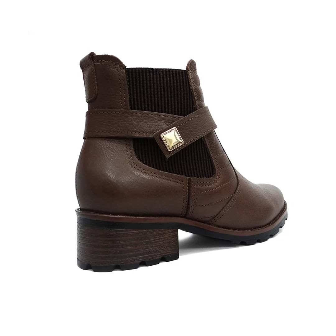 Bota Pegada Couro Cano Curto 281412 Toffe Bota Pegada Couro Cano Curto 281412 Toffe