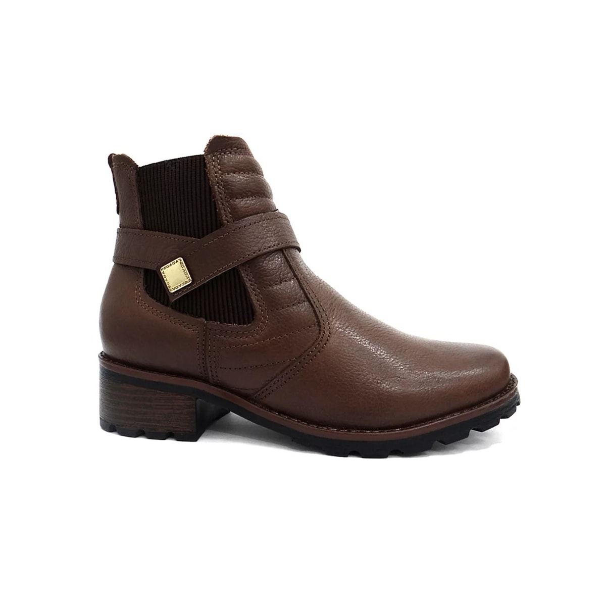 Bota Pegada Couro Cano Curto 281412 Toffe Bota Pegada Couro Cano Curto 281412 Toffe