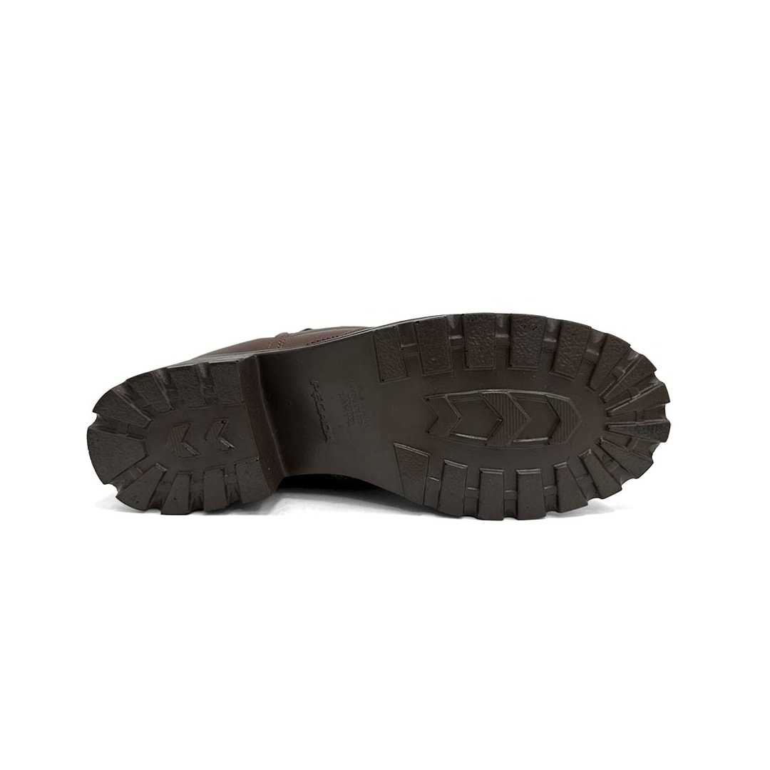 Bota Pegada Feminina Cano Curto Couro 281420 Pinhao