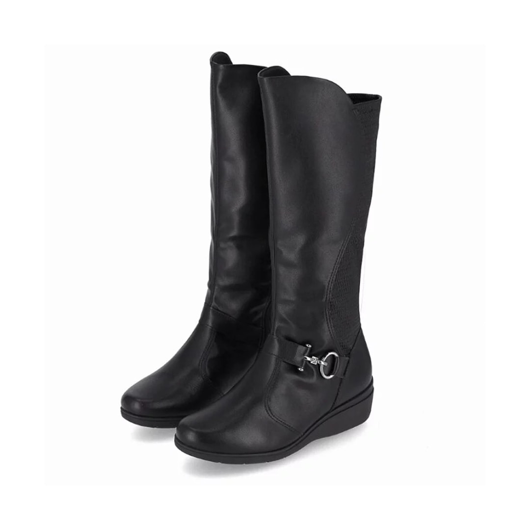 Bota Piccadilly Cano Alto 117122 Preto Bota Piccadilly Cano Alto 117122 Preto