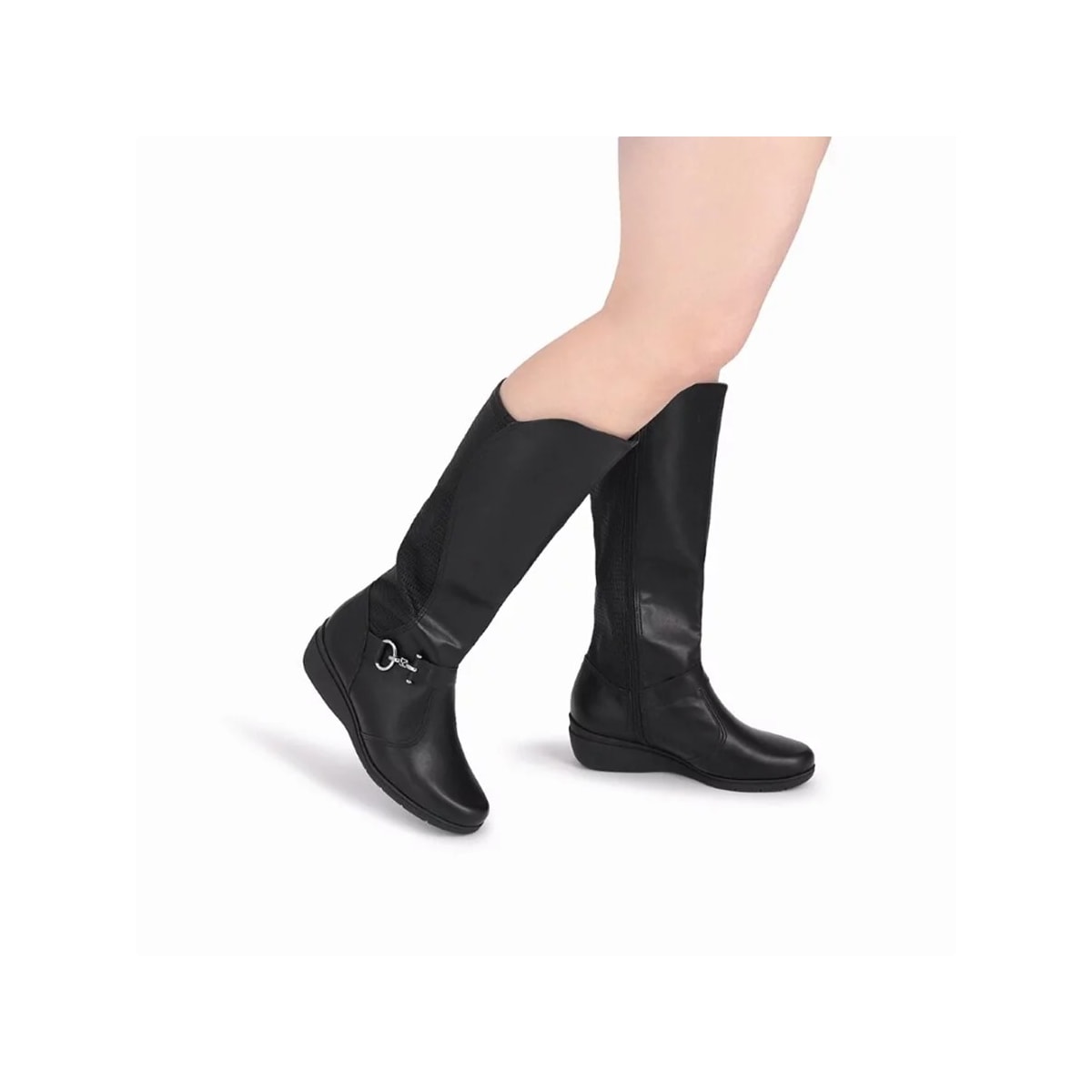 Bota Piccadilly Cano Alto 117122 Preto Bota Piccadilly Cano Alto 117122 Preto