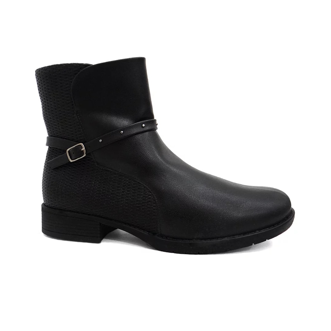 Bota Piccadilly Cano Baixo 653003 Preto