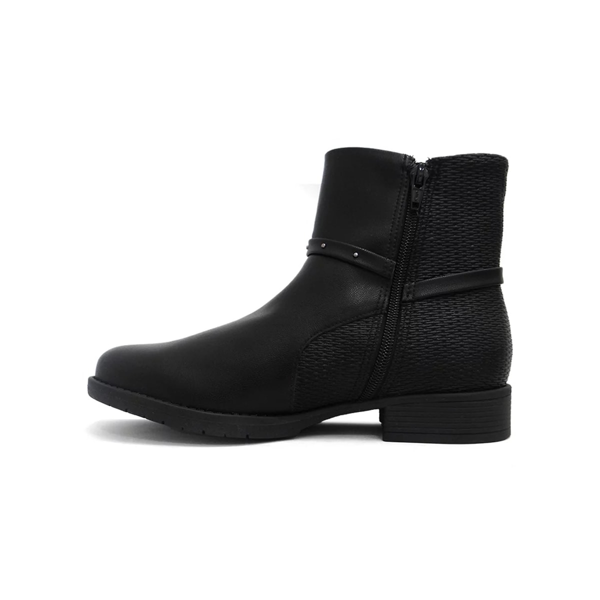 Bota Piccadilly Cano Baixo 653003 Preto Bota Piccadilly Cano Baixo 653003 Preto